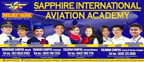 The School – Sapphire International Aviation Academy.